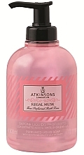 Fragrances, Perfumes, Cosmetics Liquid Soap - Atkinsons Regal Musk Liquid Soap