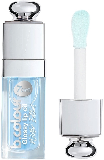 Glossy Lip Oil - 7 Days B.Colour Winter Edition Glossy Lip Oil — photo N1
