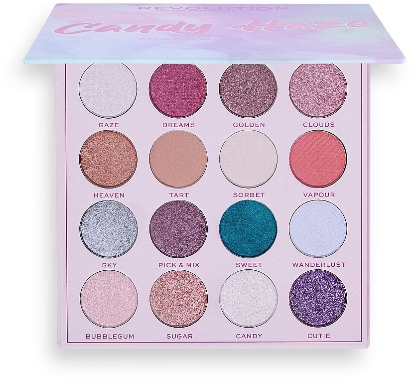 Eyeshadow Palette - Makeup Revolution Candy Haze Shadow Palette — photo N4