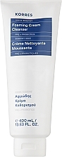 Face Cleansing Foam - Korres Greek Yoghurt Foaming Cream Cleanser Pre+ Probiotics — photo N1