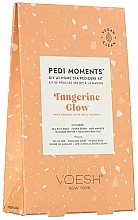 Fragrances, Perfumes, Cosmetics Mandarin Glitter Pedicure Set - Voesh Pedi Moments Diy At-Home Spa Pedicure Kit Tangerine Glow