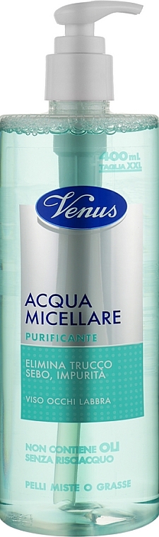 Cleansing Micellar Water - Venus Acqua Purifying Micellar — photo N1