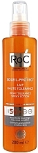 Fragrances, Perfumes, Cosmetics Sun Lotion Spray - RoC Soleil-Protect High Tolerance Lotion Spray SPF50