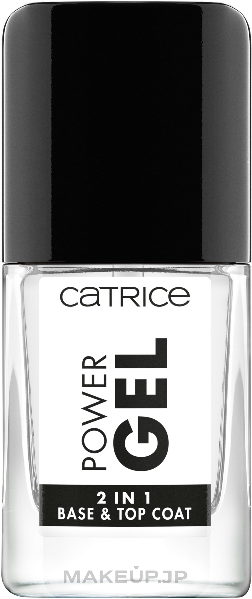 Base and Top Coat 2 in 1 - Catrice Power Gel 2in1 Base & Top Coat — photo 10.5 ml