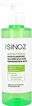 Fragrances, Perfumes, Cosmetics Oily and Combination Skin Cleansing Gel - Sinoz Perfect Sebum Face Cleansing Gel 