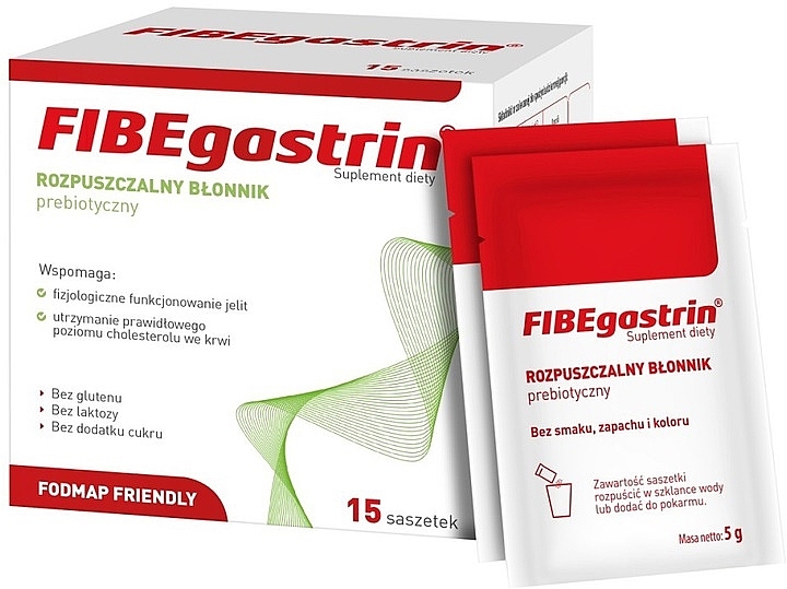 Prebiotics Dietary Supplement, sachet - Urgo Fibegastrin — photo N1