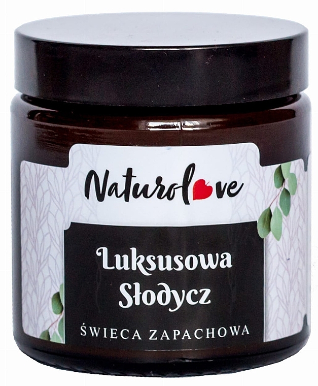 Luxurious Sweetness Scented Candle - Naturolove — photo N1