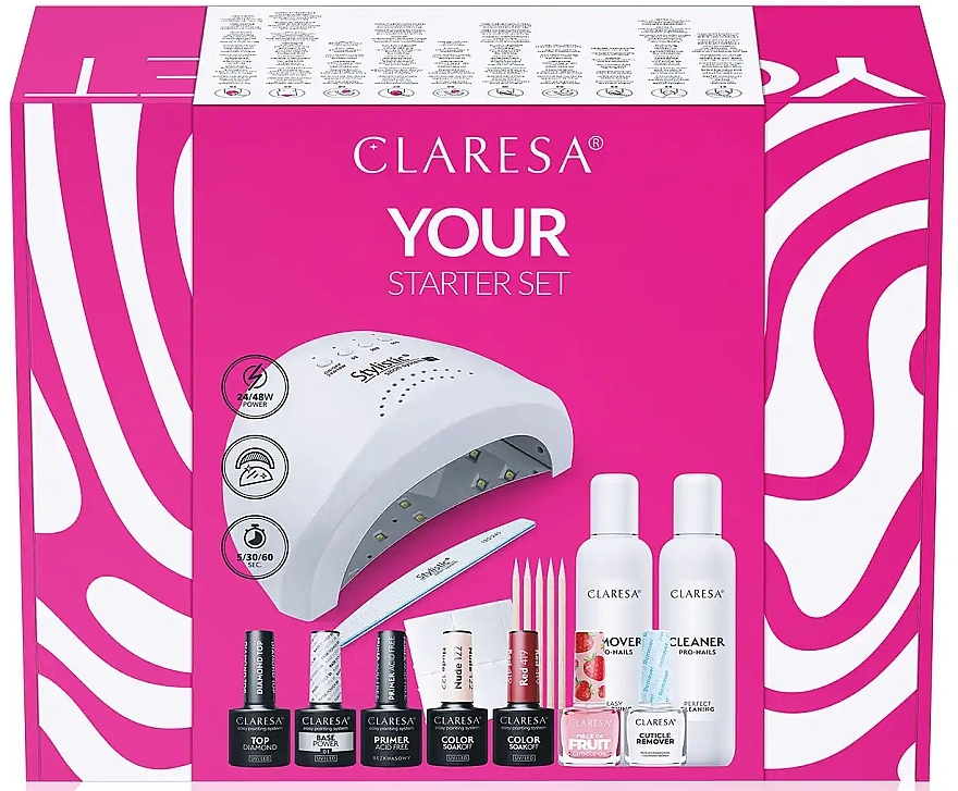 Gel Polish Starter Set - Claresa Your Starter Set — photo N1