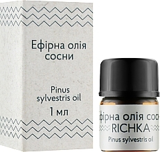 Fragrances, Perfumes, Cosmetics Pine Essential Oil - Richka Pinus Sylvestris Oil