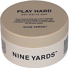 Fragrances, Perfumes, Cosmetics Dry Mattifying Hair Paste - Nine Yards Play Hard Dry Matte Paste