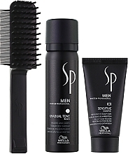 Set - Wella SP Men Gradual Tone Black (hair/mousse/60ml + shmp/30ml) — photo N2