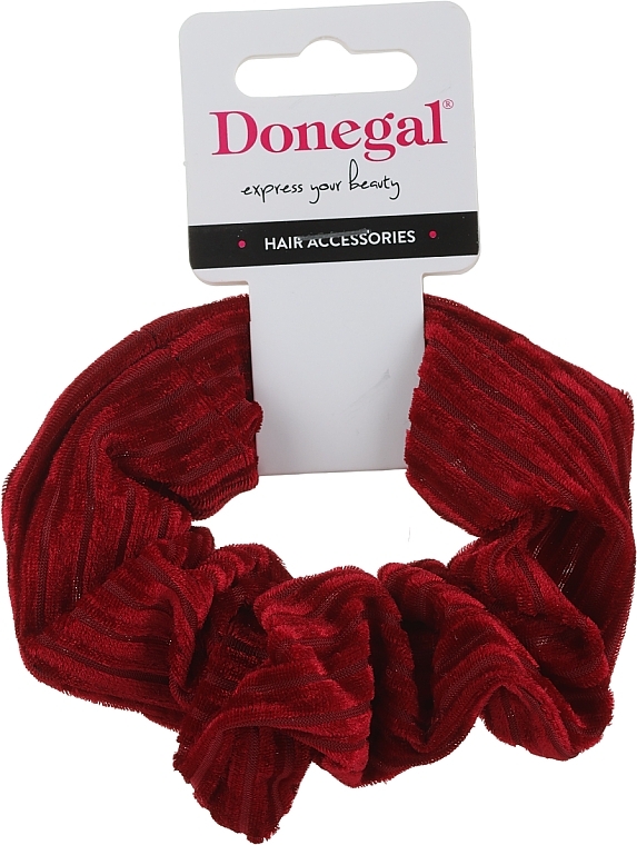 Hair Tie, FA-5724, maroon - Donegal — photo N1