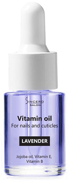 Lavender Vitamin Nail Oil - Sincero Salon Vitamin Nail Oil Lavender — photo N1