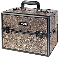 Makeup Artist Suitcase №42, black coffee opal - Kodi Professional Black Coffee Opal Case — photo N1