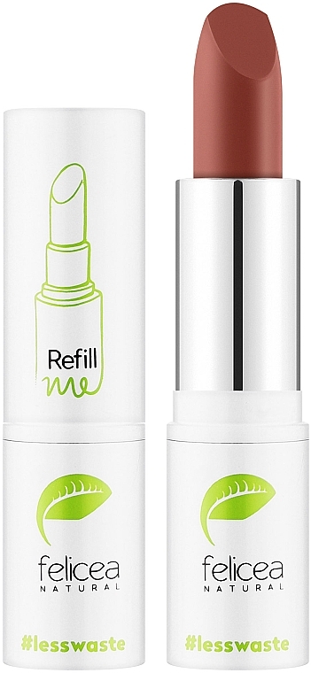 Lipstick - Felicea Natural Lipstick Refill — photo N1