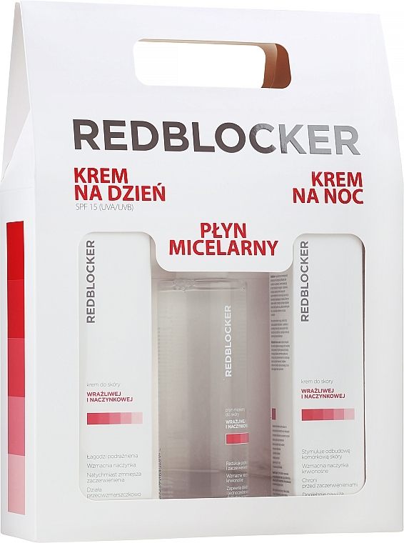 Set - Aflofarm RedBlocker Set (day/cr/50ml + night/cr/50ml + micel/water/200ml) — photo N4