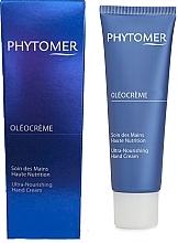 Revitalizing Hand Cream with Mekabu Oil - Phytomer Oleocreme Ultra-Nourishing Hand Cream — photo N1