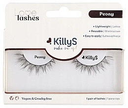 False Lashes - KillyS Make Me Up! Love Lashes Peony — photo N1