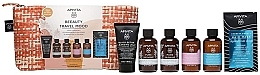 Fragrances, Perfumes, Cosmetics Set - Apivita Beauty Travel Mood (f/gel/50ml + sh/gel/75ml+ b/milk/75ml + h/mask/20ml + shmp/75ml + bag/1)