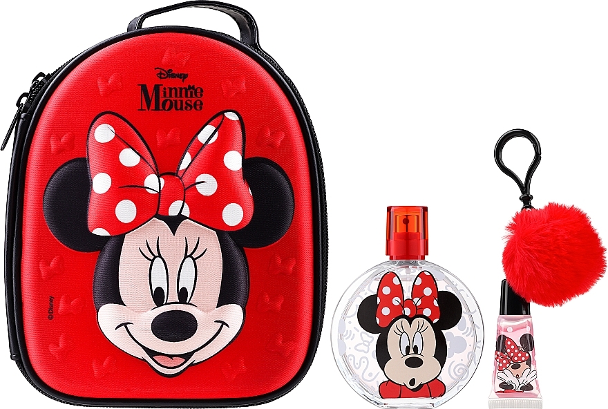 Air-Val International Disney Minnie Mouse - Set (edt/100ml +lip/gloss/1pcs + bag) — photo N12