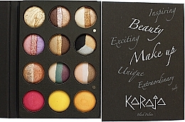 Eyeshadow Palette - Karaja Palette Aquacolor Eyeshadow 76 — photo N4