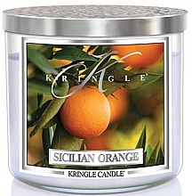 Fragrances, Perfumes, Cosmetics Scented Candle in Glass - Kringle Candle Sicilian Orange