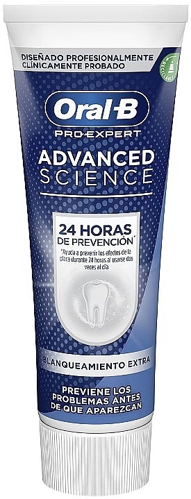 Toothpaste - Oral-B Pro-expert Advanced Science Extra Whitening Toothpaste — photo N1