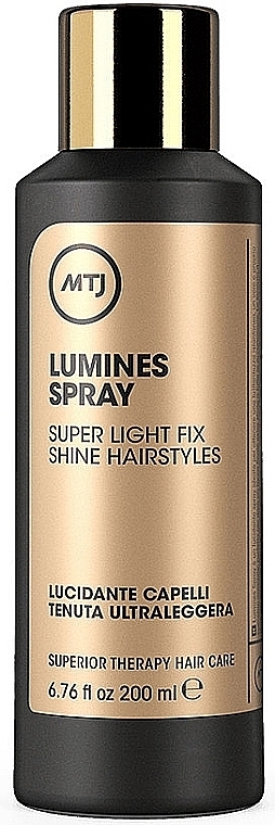 Polishing Hair Shine Spray - MTJ Cosmetics Superior Therapy Lumines Spray — photo N1