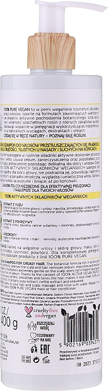 Oily Hair Shampoo - Bielinda 100% Pure Vegan Shampoo — photo N8