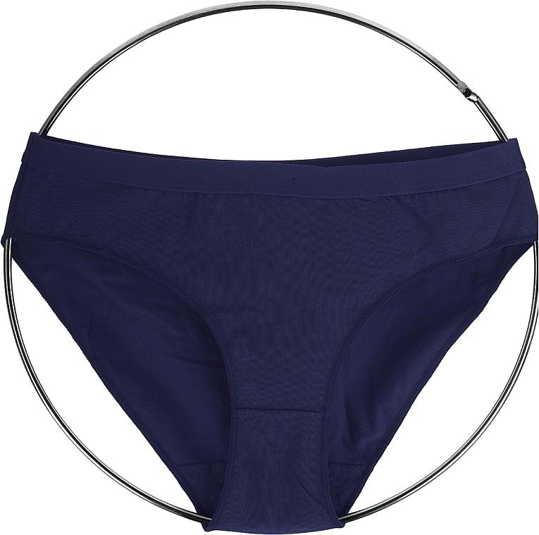 Women Bikini Panties, BDM380-005, blue - Moraj — photo N1