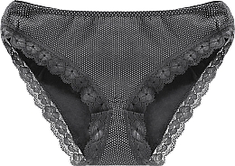 Lace Bikini Panties 'Figi', grey - Moraj — photo N1