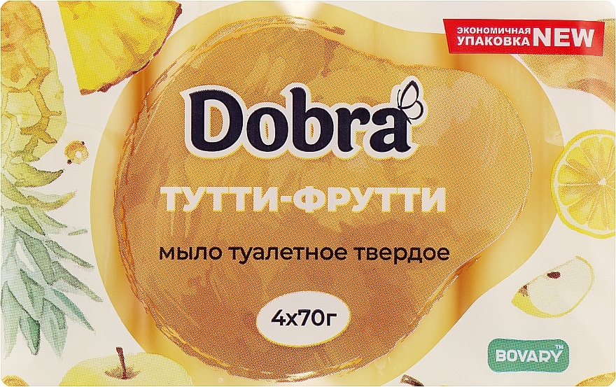 Toilet Soap "Tutti-Frutti" - Soap traditions Dobra Bovary — photo N1