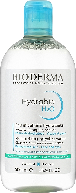 Moisturizing Micellar Solution - Bioderma Hydrabio H2O Micelle Solution — photo N1