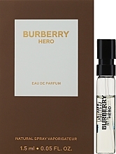 GIFT! Burberry Hero Eau de Parfum - Eau de Parfum (sample) — photo N1