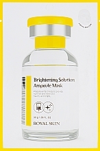 Fragrances, Perfumes, Cosmetics Brightening Facial Ampoule Mask - Royal Skin Brightening Solution Ampoule Mask