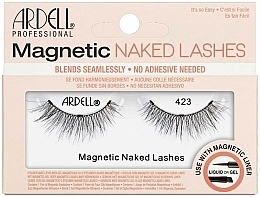 False Lashes - Ardell Magnetic Naked Lashes 423 False Eyelashes — photo N1