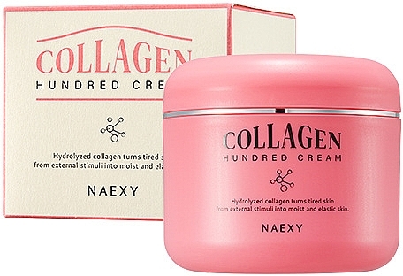 コラーゲン入り栄養フェイスクリーム - Naexy Collagen Hundred Cream — photo N1