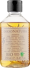 Fragrances, Perfumes, Cosmetics Red Spruce Shampoo for Thin & Volumeless Hair - Dikson Natura Shampoo Volume