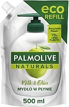 Liquid Soap Naturel "Olive and Moisturizing Milk" (refill) - Palmolive Naturel — photo N1