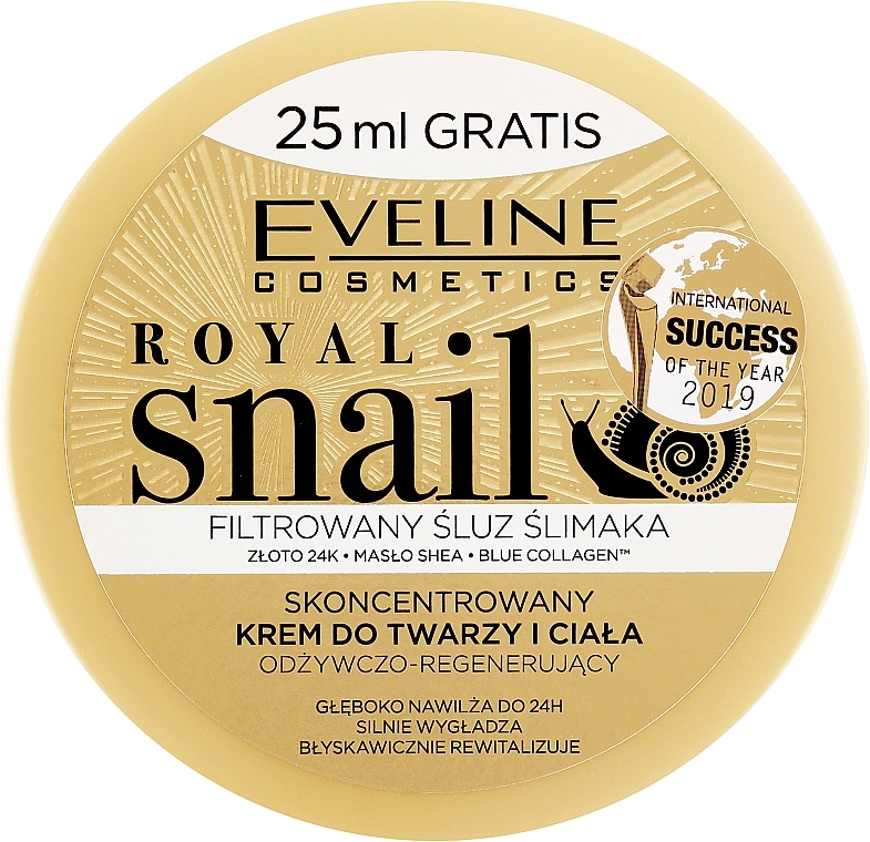 Face & Body Cream - Eveline Royal Snail  — photo N1