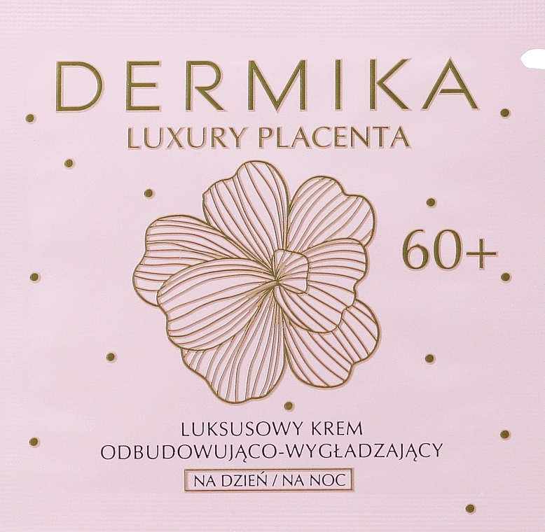 GIFT! Repairing & Smoothing Cream - Dermika Luxury Placenta 60+ (sample) — photo N1