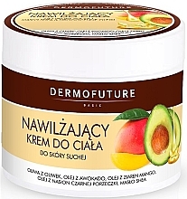 Fragrances, Perfumes, Cosmetics Moisturizing Body Cream for Dry Skin - DermoFuture Body Cream