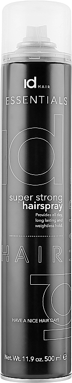 Quick Dry Super Strong Hair Spray - idHair Super Strong Hair Spray — photo N1