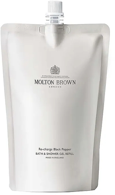 Molton Brown Re-Charge Black Pepper - Bath and Shower Gel (refill) — photo N1