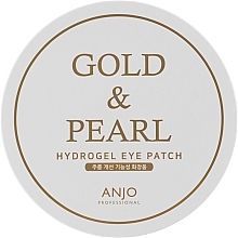 Gold & Pearl Hydrogel Eye Patch - Anjo Professional Gold & Pearl Hydrogel Eye Patch — photo N2