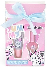 Fragrances, Perfumes, Cosmetics Set - Martinelia Yummy Set (nail/polish/3ml + lip/gloss/6ml)