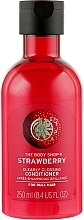 Fragrances, Perfumes, Cosmetics Strawberry Glossing Conditioner - The Body Shop Strawberry Clearly Glossing Conditioner