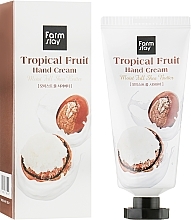 Shea Butter Hand Cream - FarmStay Tropical Fruit Hand Cream Moist Full Shea Butter — photo N2