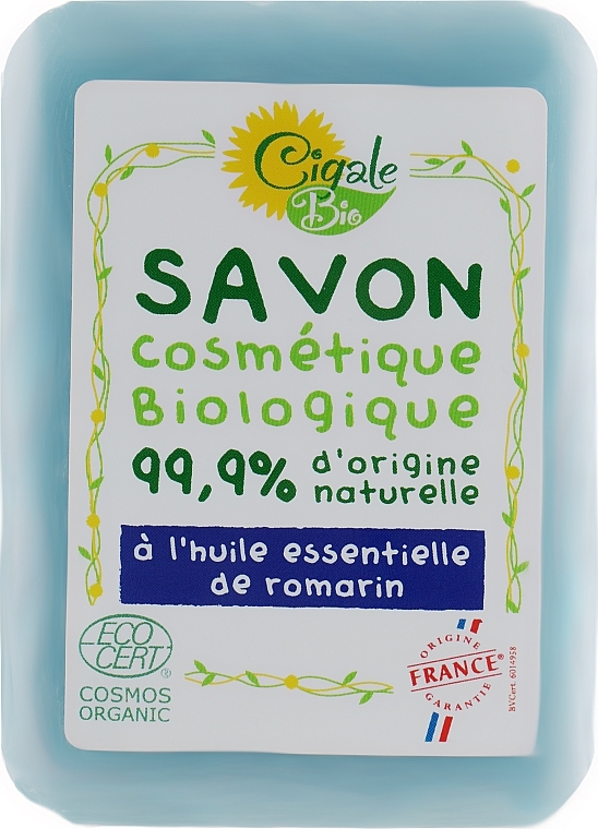 Glycerin & Rosemary Oil Soap - La Cigale Bio Soap — photo N1