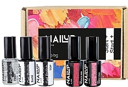 Fragrances, Perfumes, Cosmetics Set, 5 products - SNB Professional Basic Kit Gel Polish Nail Up